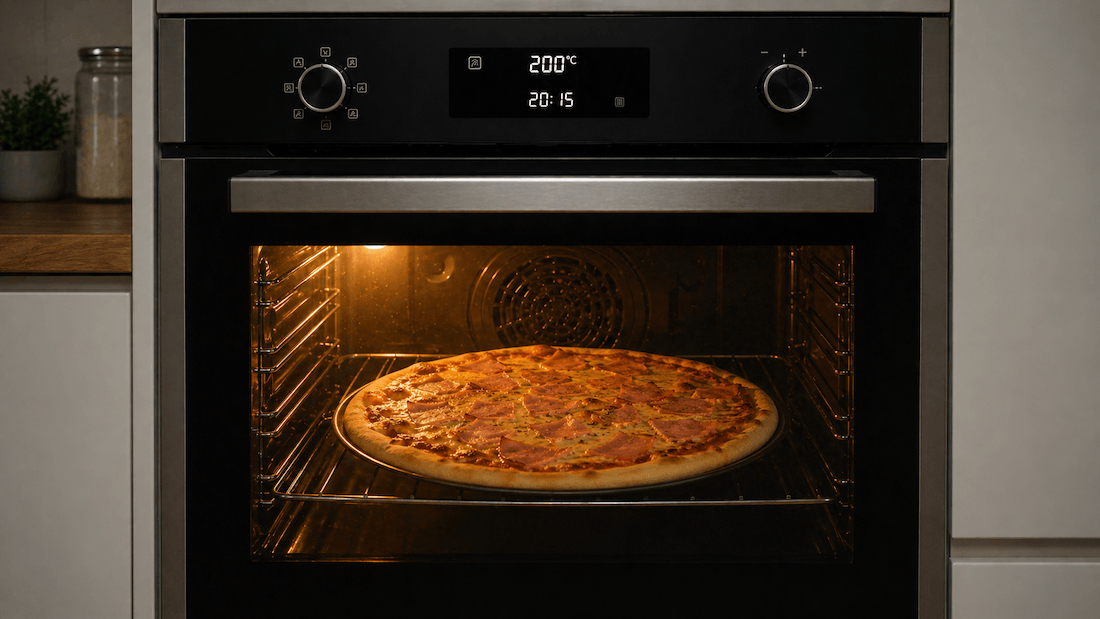 Jak piec pizzę w 200 stopniach?