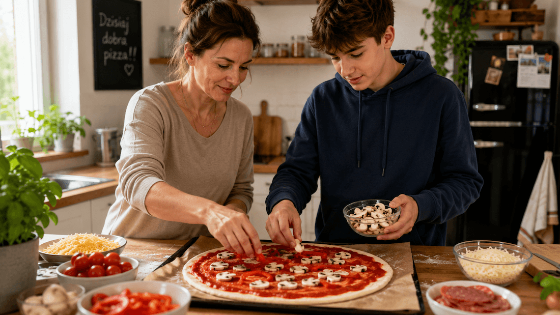 Jaki wpływ ma temperatura składników na jakość wypieku pizzy?