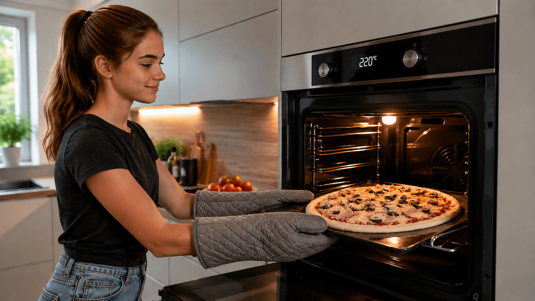 Jak piec pizzę w 220 stopniach?