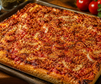 Pizza Sfincione.