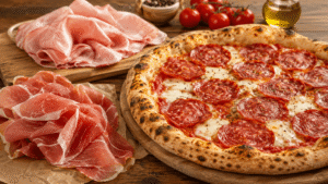 Jakie są klasyczne włoskie dodatki mięsne do pizzy?
